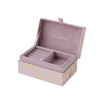 A Beautiful Story Small Jewelry Box With Ring Inlay, Dragonfly