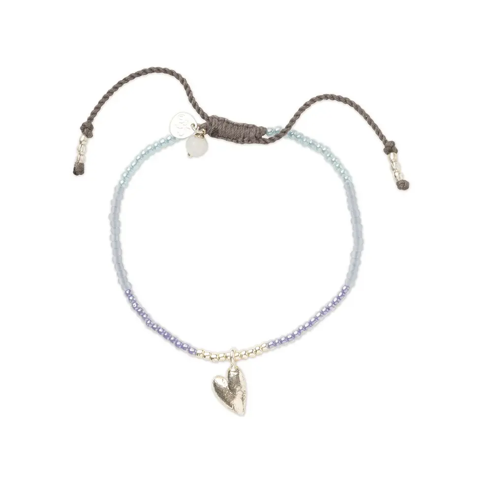 A Beautiful Story A Beautiful Story Hoping Moonstone Bracelet Silver