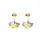 A Beautiful Story A Beautiful Story Longevity Earrings Gold