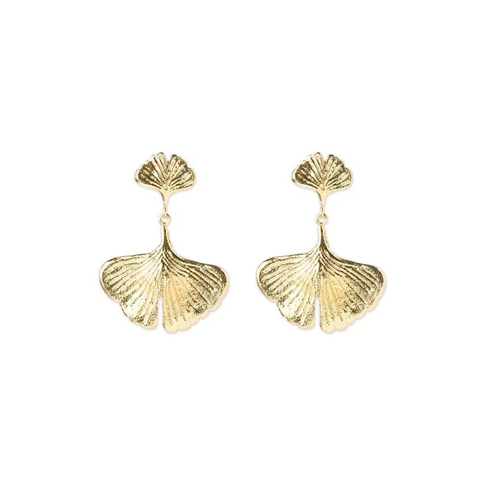 A Beautiful Story A Beautiful Story Longevity Earrings Gold
