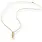 A Beautiful Story A Beautiful Story Paradise Moonstone Ketting Goud