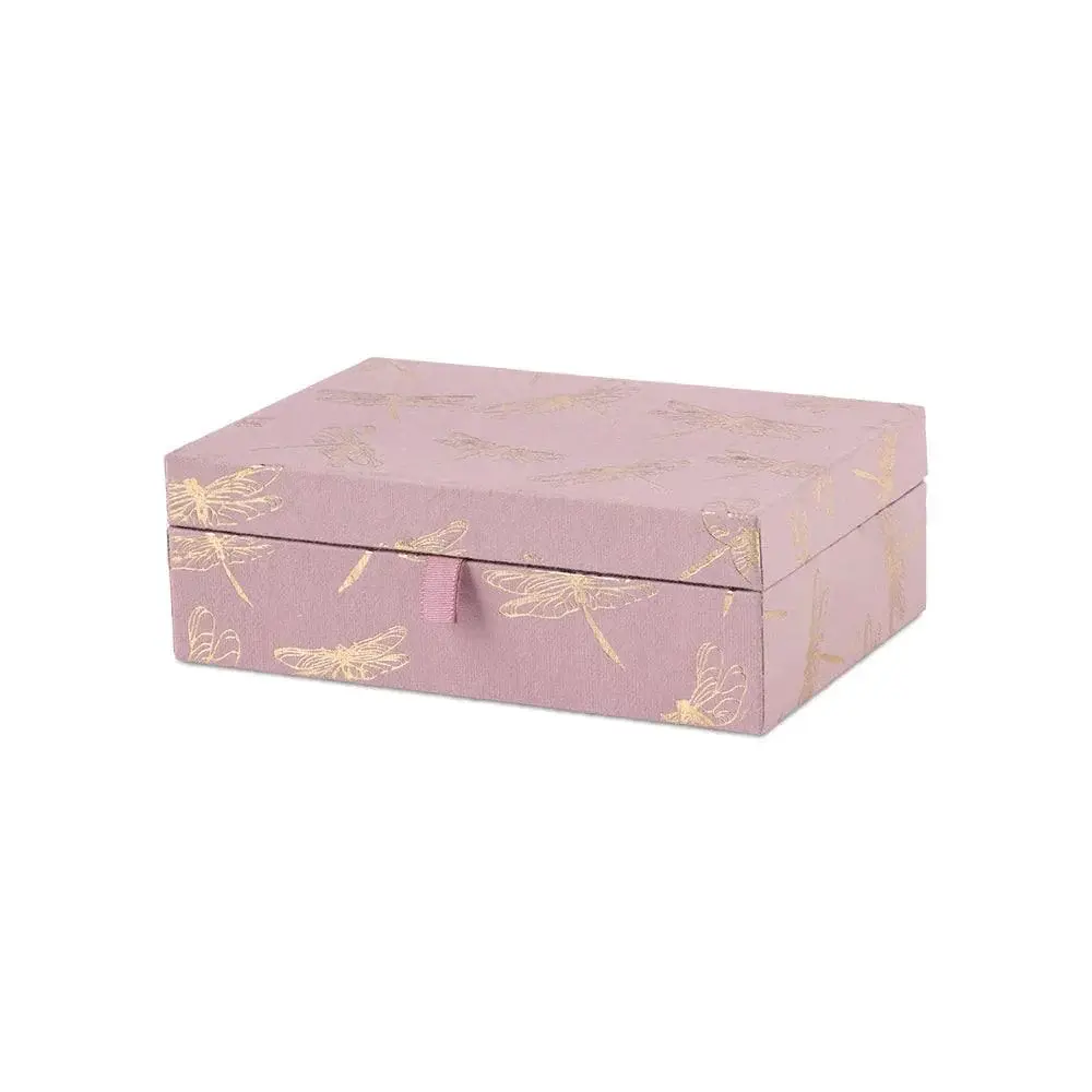 A Beautiful Story A Beautiful Story Large Jewelry Box with Mirror, Dragonfly