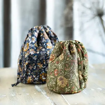A Beautiful Story Sari Pouch Large, Blauw