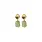 A Beautiful Story A Beautiful Story Ease Aventurine Earrings Gold