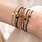 A Beautiful Story A Beautiful Story Iris Card Smokey Quartz Bracelet Silver