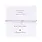 A Beautiful Story A Beautiful Story Iris Card Blue Lace Agate Bracelet Silver