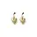 A Beautiful Story A Beautiful Story Intense Carnelian Earrings Gold