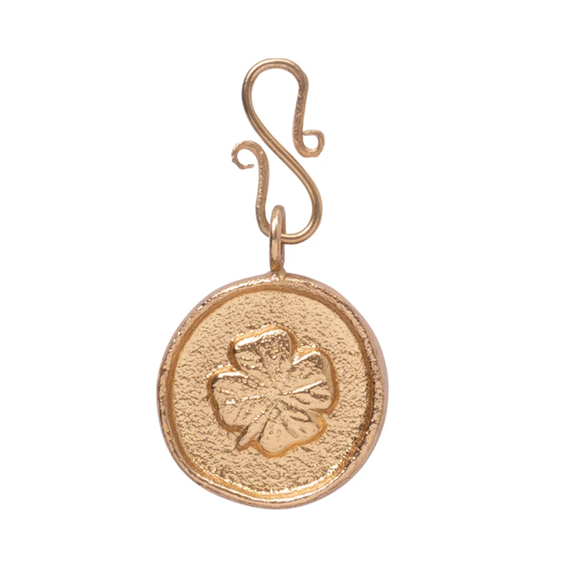 A Beautiful Story A Beautiful Story Mix&Match Clover Vintage Coin Charm Gold