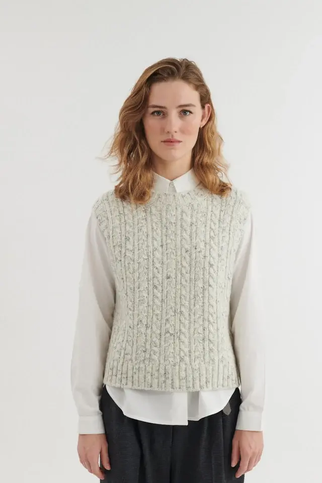 Basic Apparel Basic Apparel Asta Vest Dutch Blue