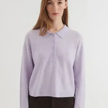 Basic Apparel Selem Polo Violet Tulip