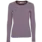 Basic Apparel Basic Apparel Ludmilla LS Tee Violet Tulip -Chicory Coffee