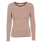Basic Apparel Basic Apparel Ludmilla LS Tee Mink - Whisper white