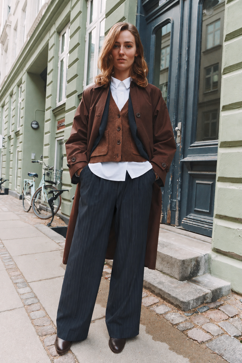 Basic Apparel Basic Apparel Marjo Pants Sky Captain