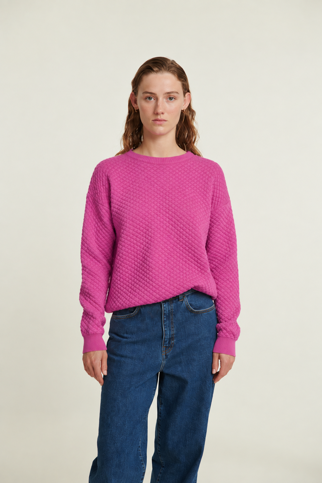 Basic Apparel Basic Apparel Lis Sweater Purple Orchid