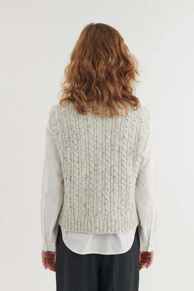 Basic Apparel Basic Apparel Asta Vest Dutch Blue