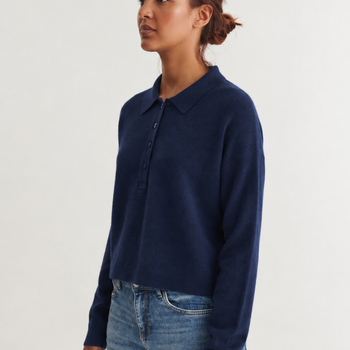 Basic Apparel Selem Polo Navy