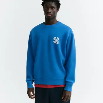 Thinking Mu One Sun Light Cobalt Leon Sweatshirt