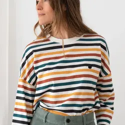 TWOTHIRDS Longsleeve Monuriki Stripes