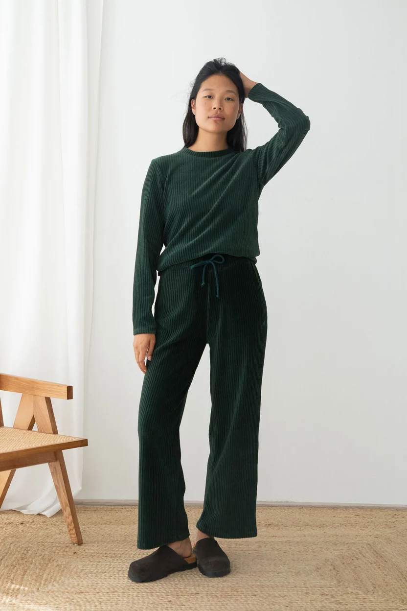 TWOTHIRDS TWOTHIRDS Abruka Pants Dark Green