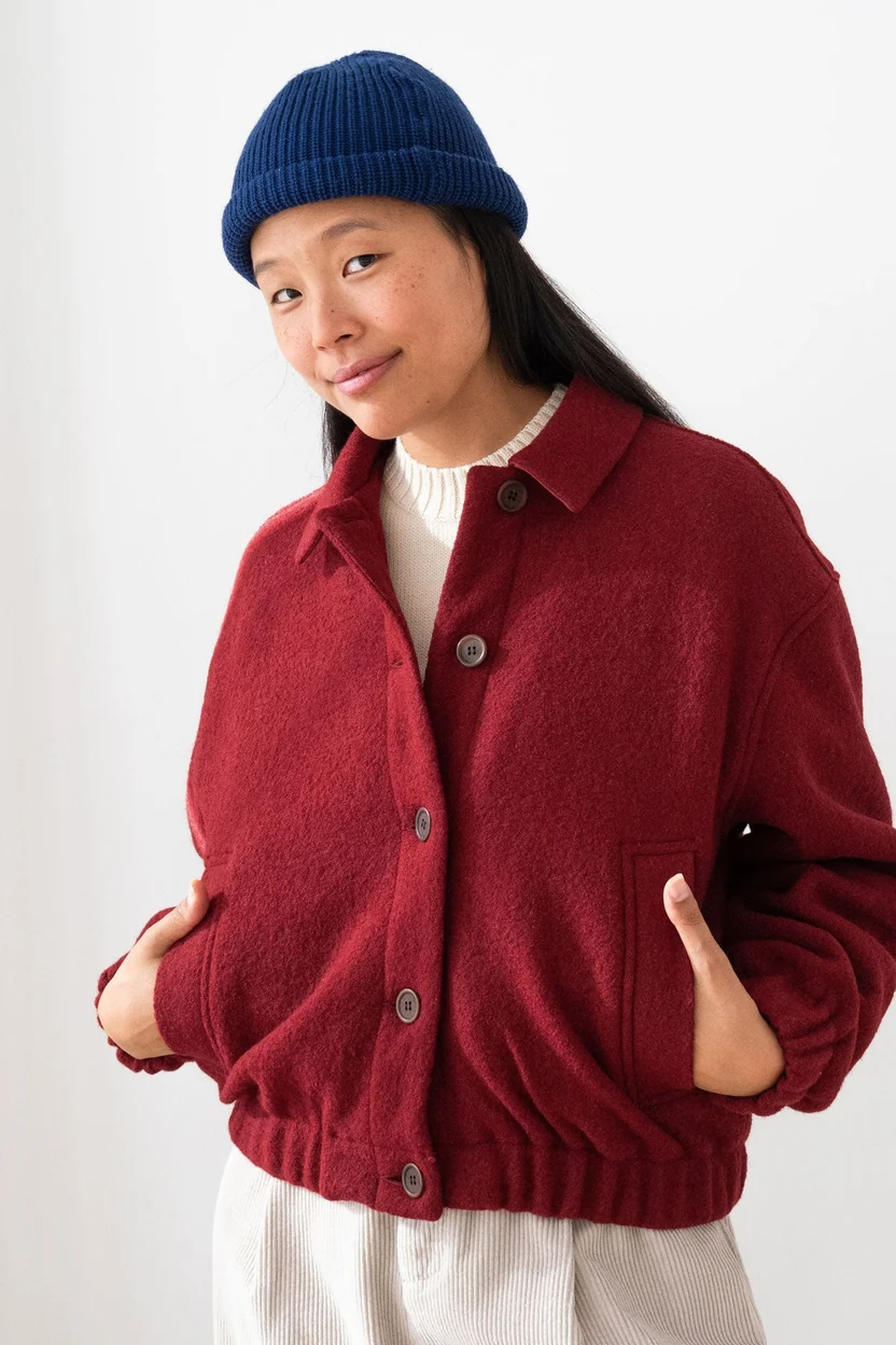 TWOTHIRDS TWOTHIRDS Rennell Jacket Wine