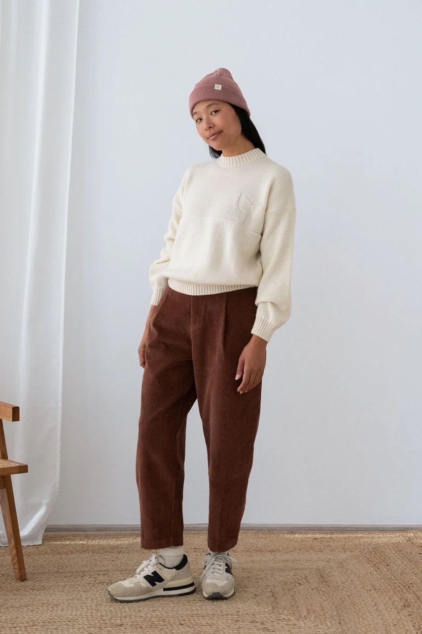TWOTHIRDS TWOTHIRDS Trui Sambawan Whale Tail Jacquard