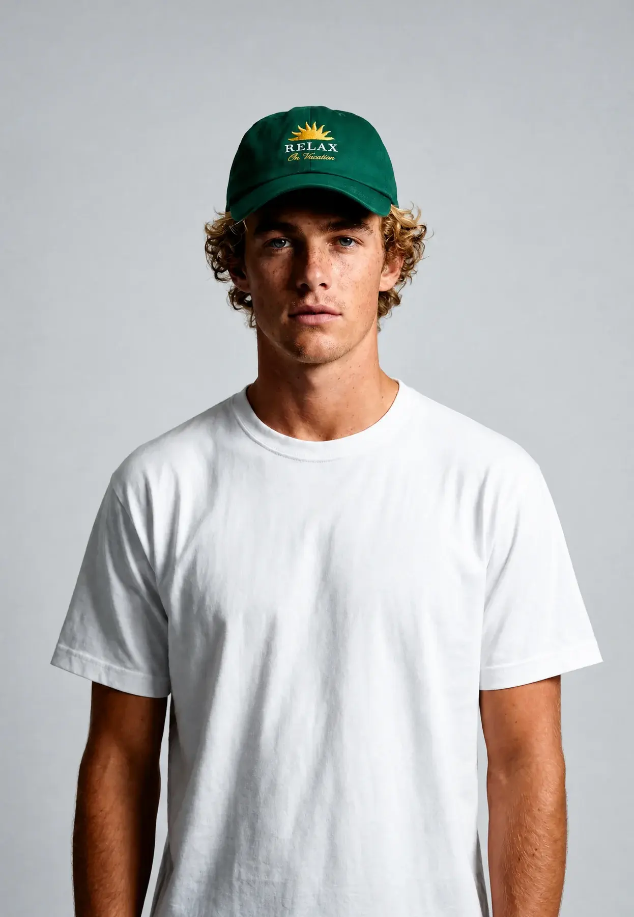 On Vacation On Vacation time 2 Relax Cap Dark Green OS