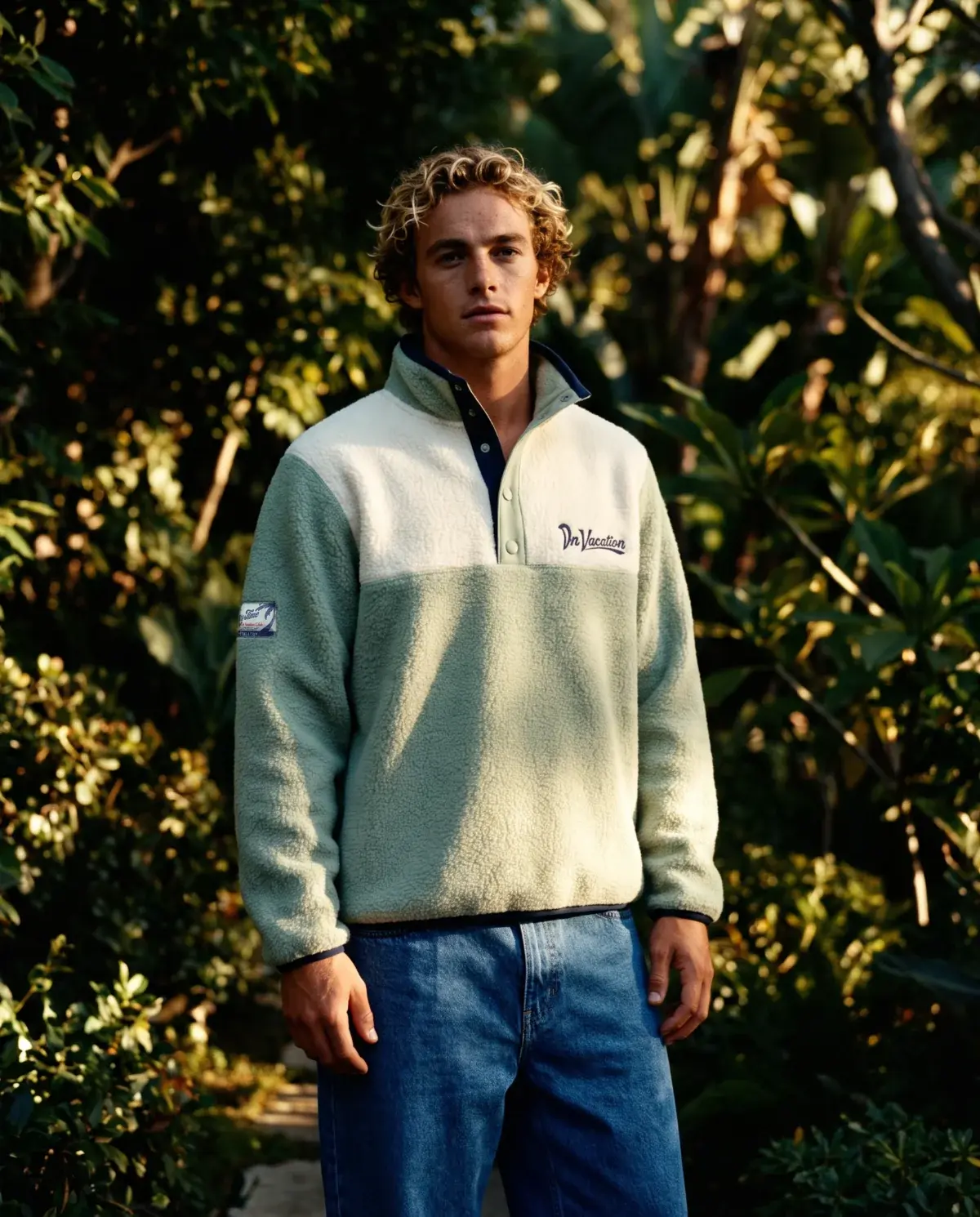 On Vacation On Vacation Everchill Fleece Sweater Mint