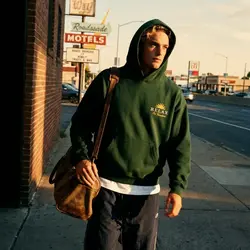 On Vacation Time 2 Relax Hoodie Dark Green