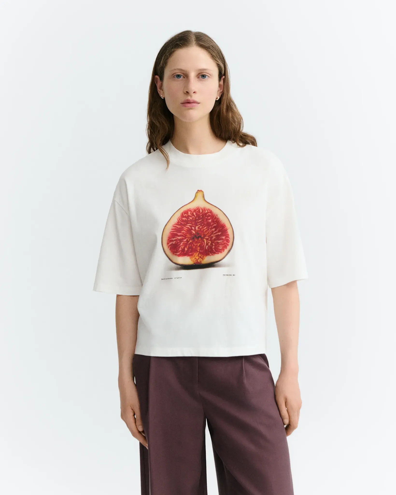 Thinking Mu Thinking Mu Figa Lena oversize T-shirt