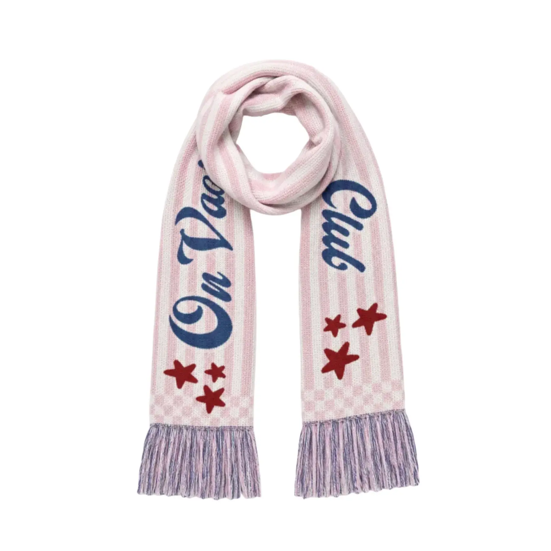 On Vacation On Vacation Winter Retreat Pink Scarf OS