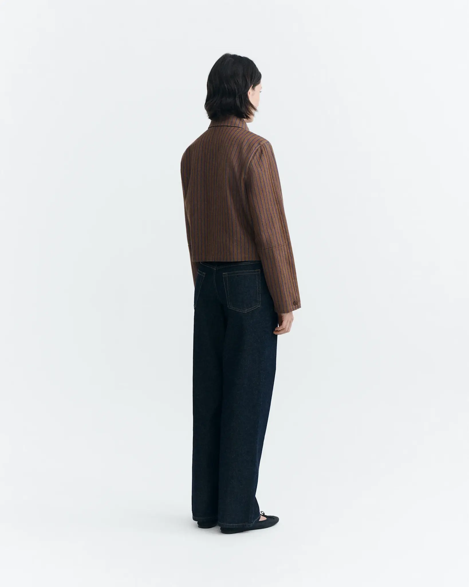 Thinking Mu Thinking Mu Albin Stripes Astrid Jacket