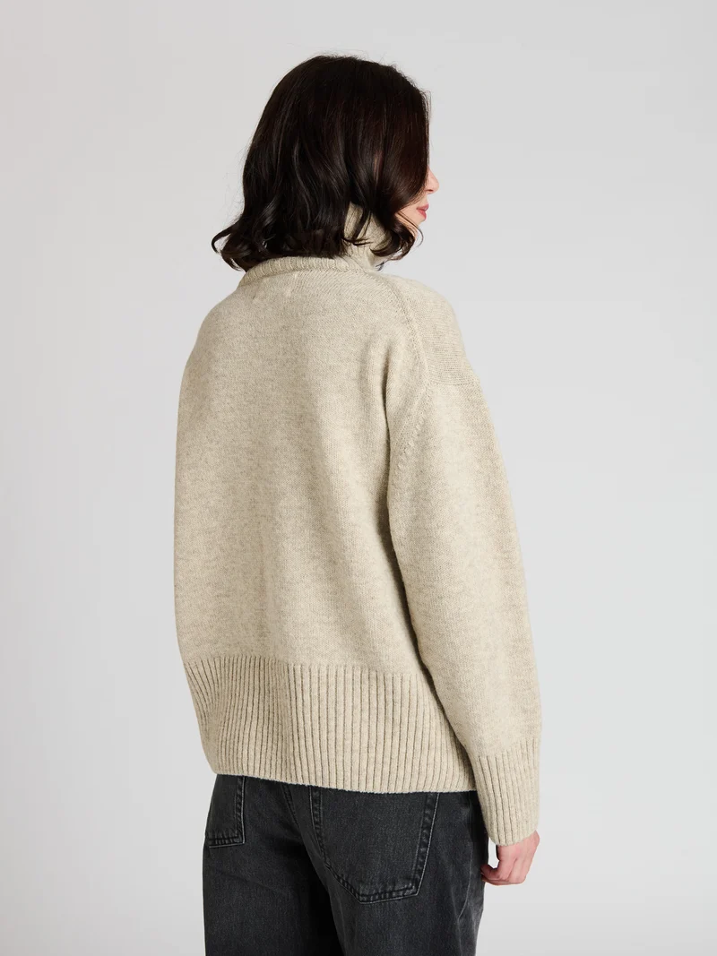 The Knitwit Stable The Knitwit Stable Sweater Ember Beige Melange