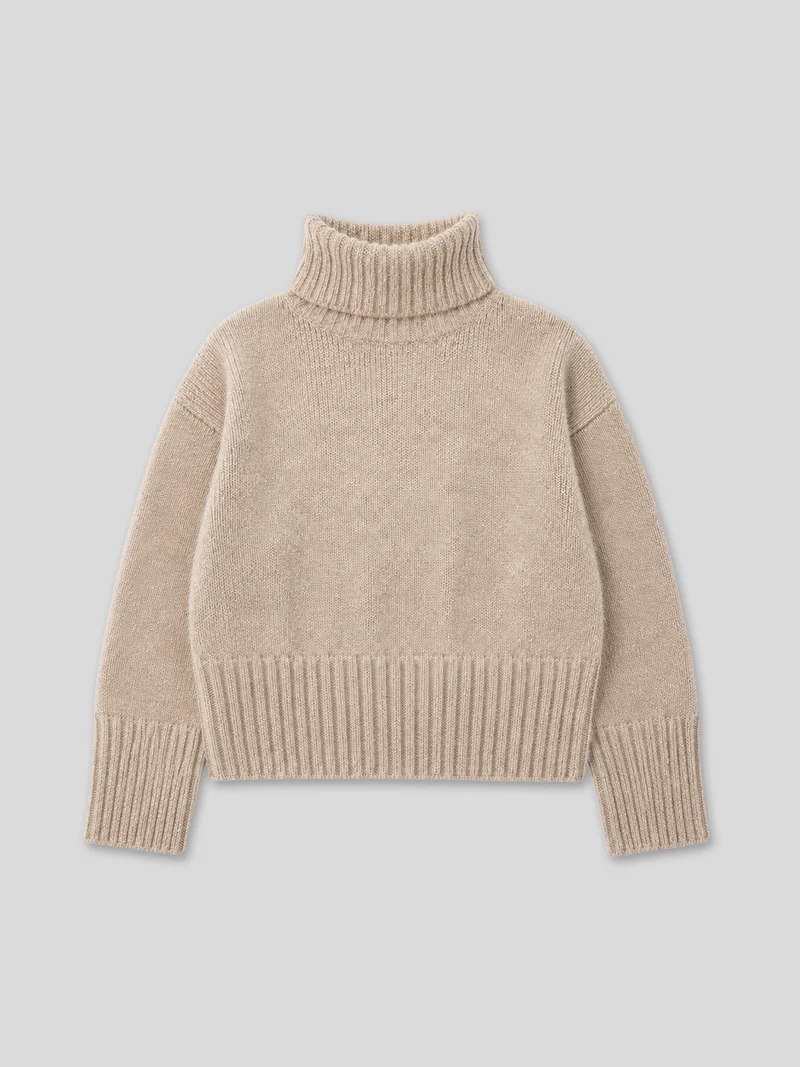 The Knitwit Stable The Knitwit Stable Sweater Ember Beige Melange