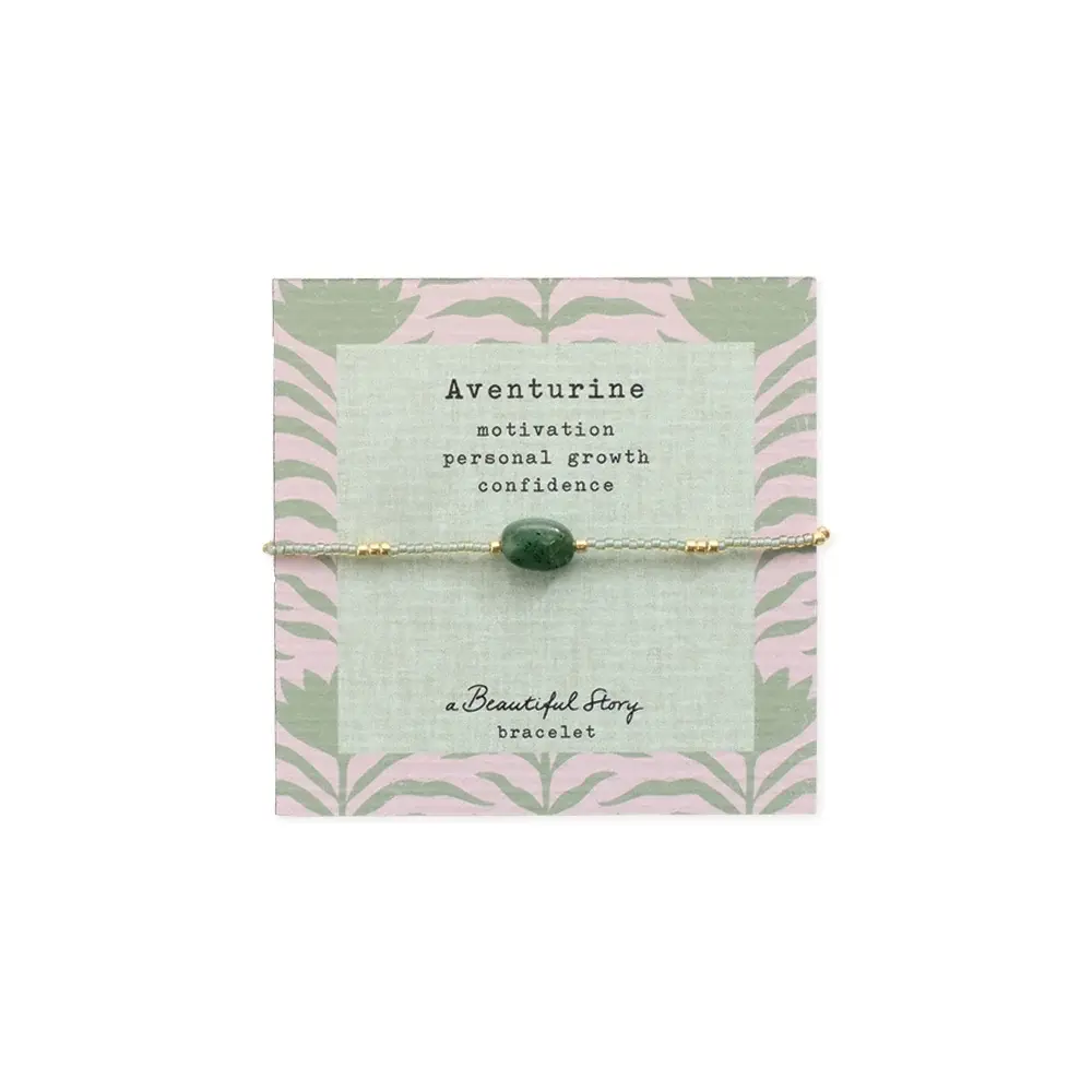 A Beautiful Story A Beautiful Story Wanting Aventurine Bracelet