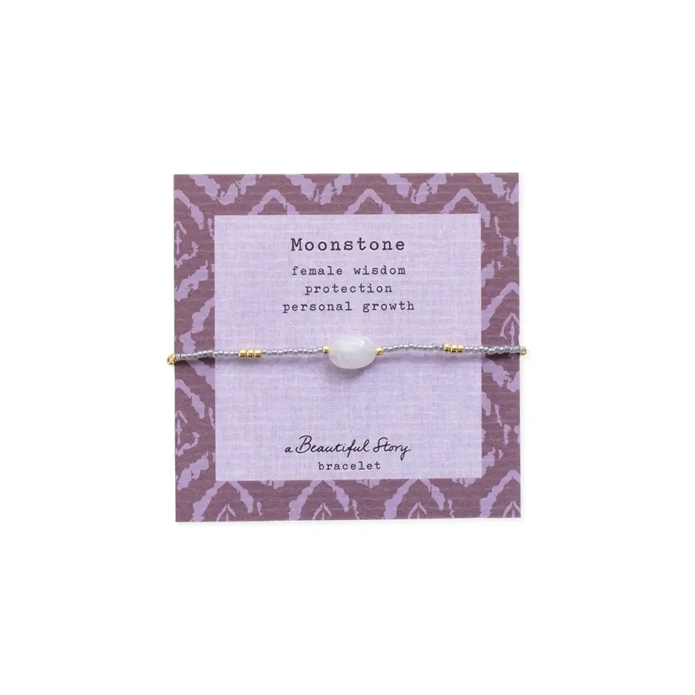 A Beautiful Story A Beautiful Story Wanting Moonstone Bracelet