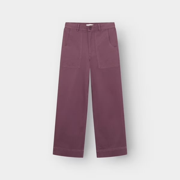 Dedicated Dedicated Workwear Pants Vara Berry Purple