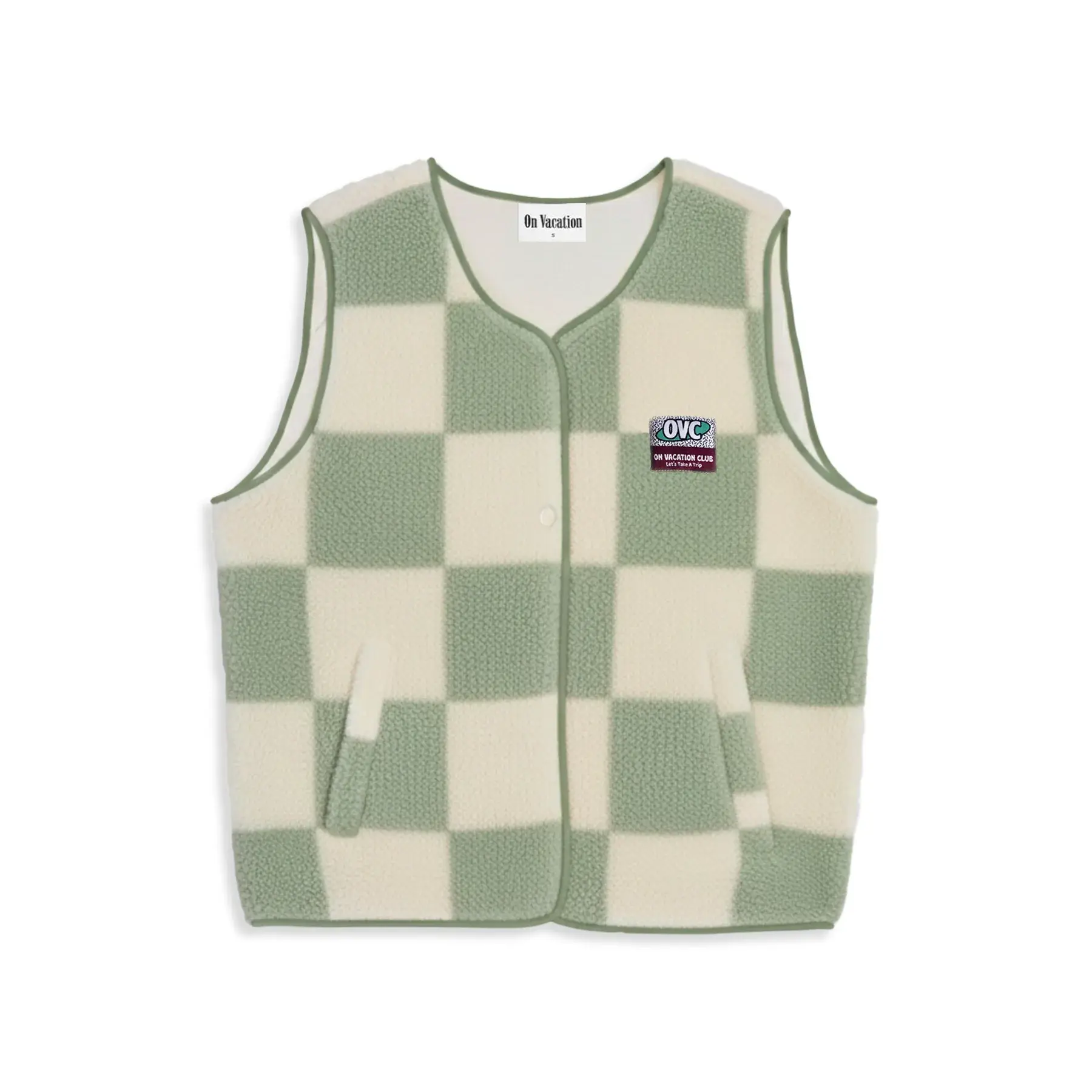 On Vacation On Vacation Wanderlust Fleece Vest Mint