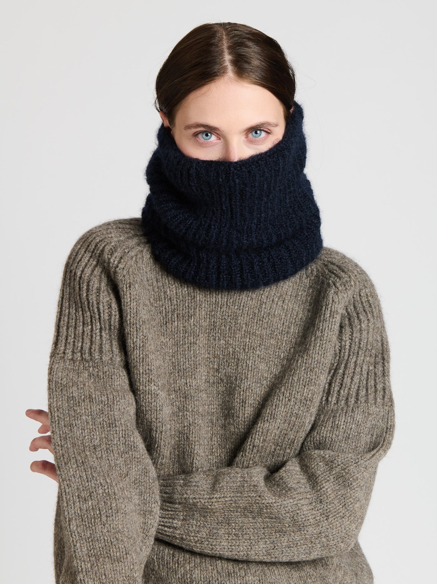 The Knitwit Stable The Knitwit Stable Snood Wijde Blik