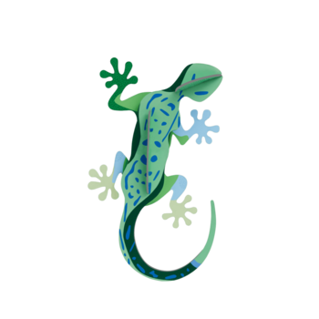 Studio Roof Gecko Wall Art