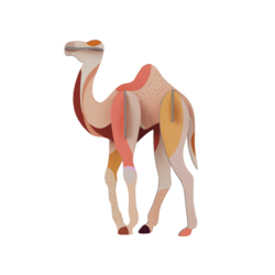 Studio Roof Camel Wall Art