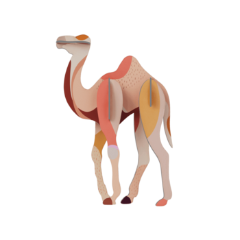 Studio Roof Camel Wall Art