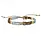 A Beautiful Story A Beautiful Story Harmonious Tiger Eye Armband Gold