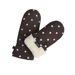 Markberg Celina Mittens Polka Dot Brown