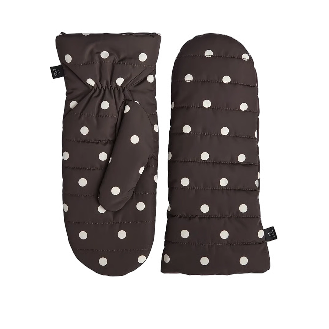 Markberg Markberg Celina Mittens Polka Dot Brown