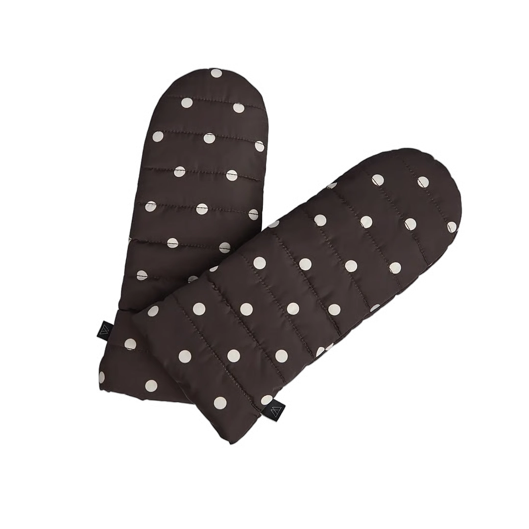 Markberg Markberg Celina Mittens Polka Dot Brown