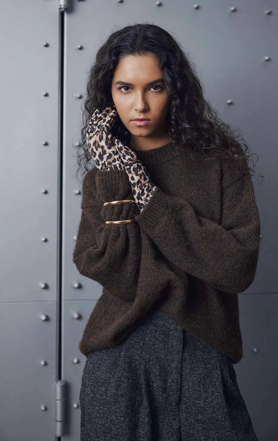 Markberg Markberg Alberte Gloves Leopard