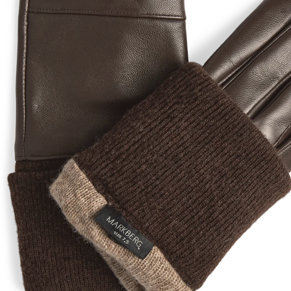 Markberg Markberg Cyrus Gloves Dark Brown