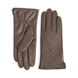Markberg Melia Handschoenen Weave Brown