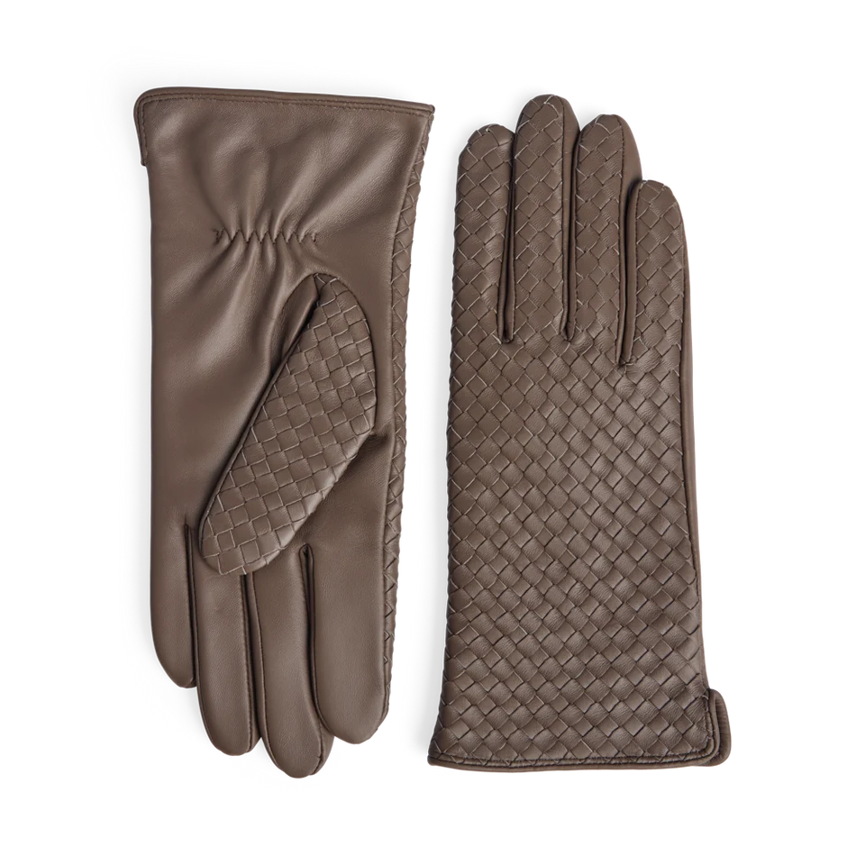 Markberg Markberg Melia Gloves Weave Brown