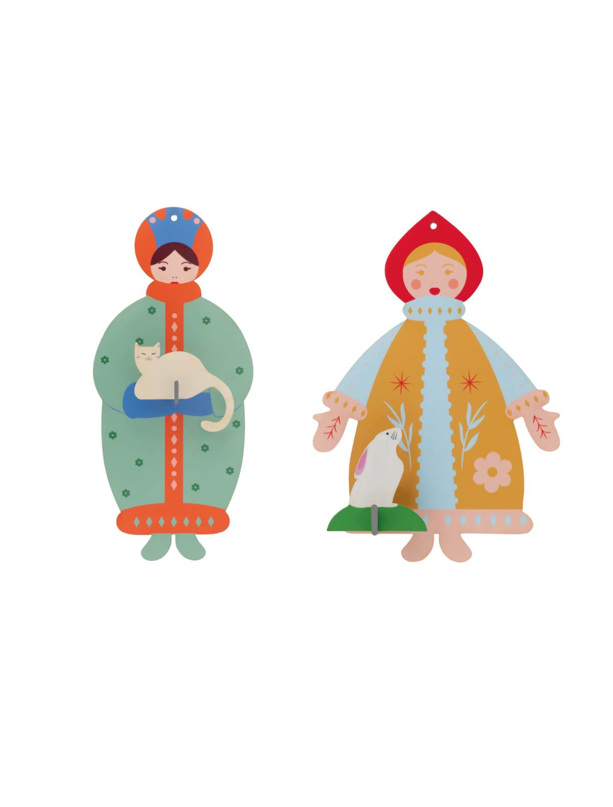 Studio Roof Studio Roof Ornaments The Winter Sisters